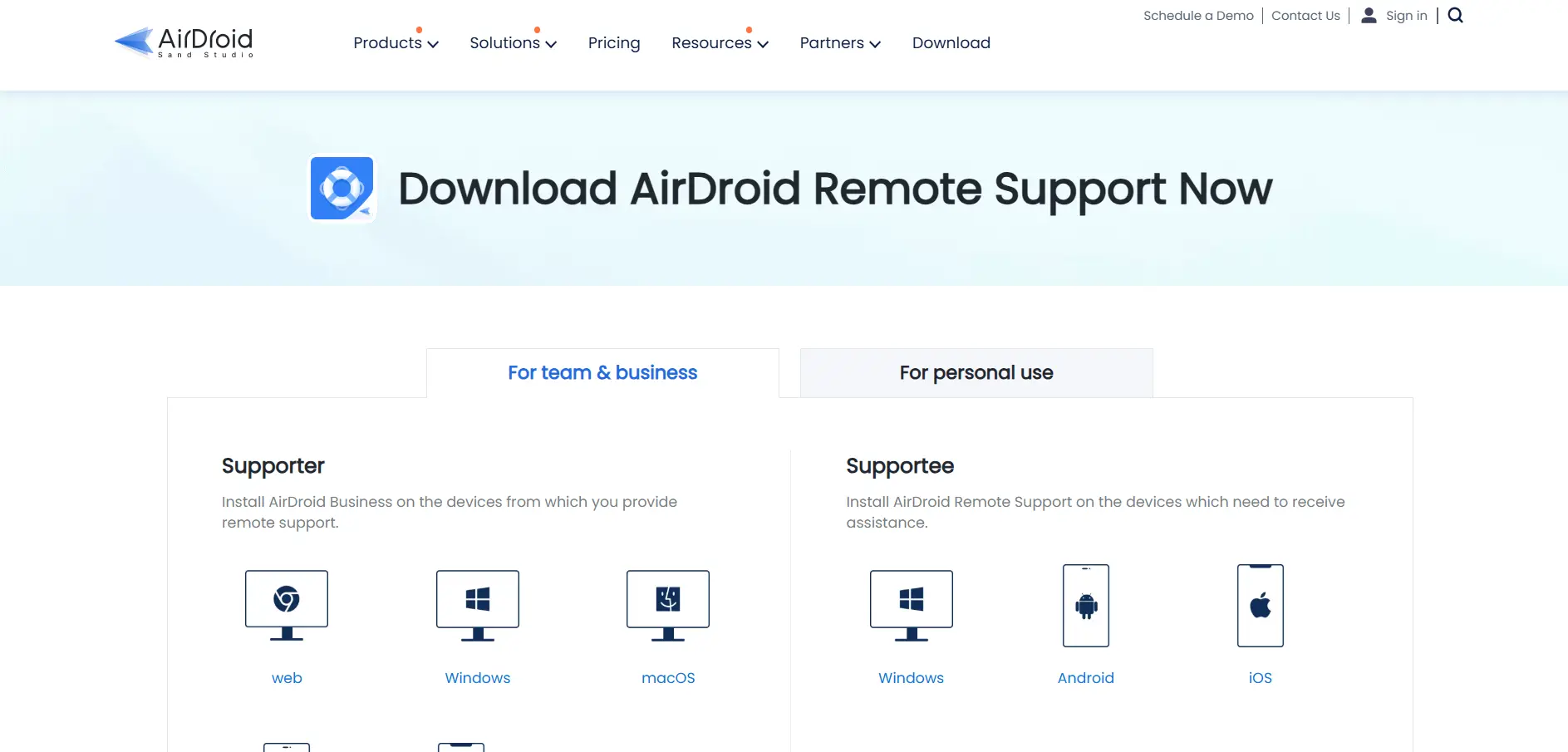 AirDroid Remote Support
