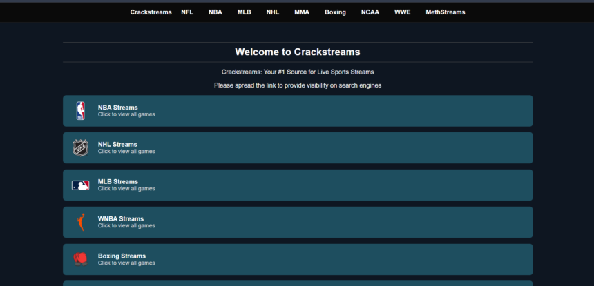 Crackstreams Alternatives