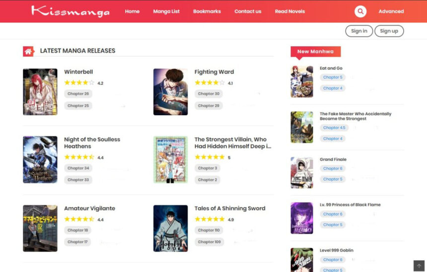 KissManga Alternatives