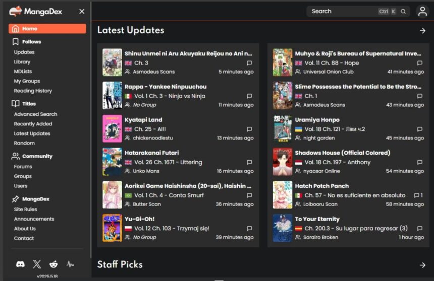 MangaDex Alternatives