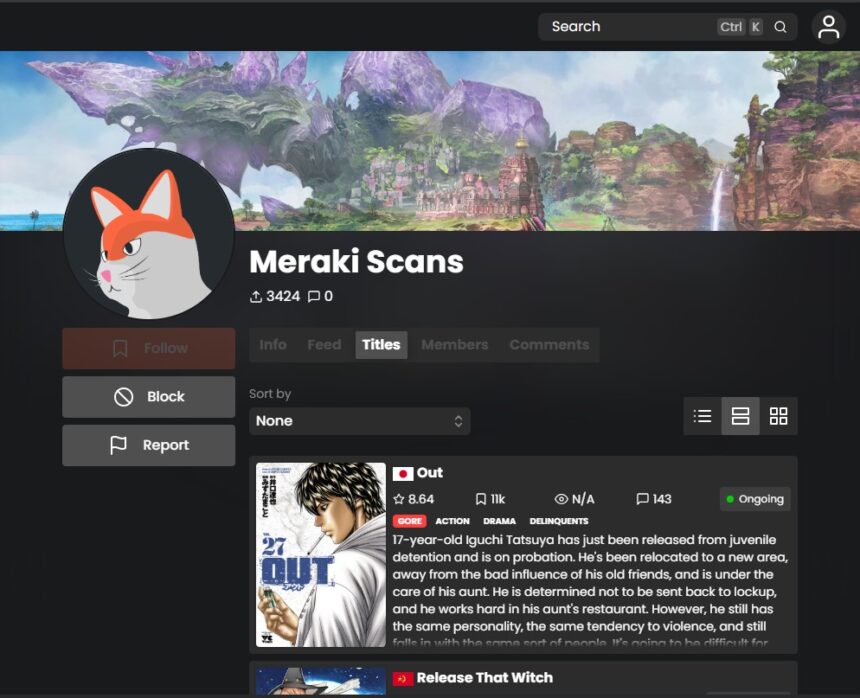 Merakiscans Alternatives