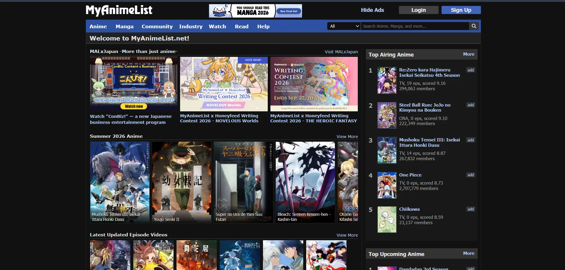 MyAnimeList