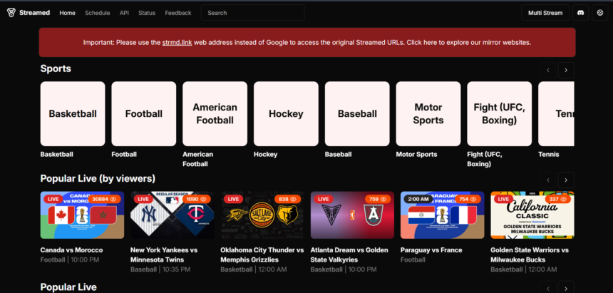 Streamed Alternatives