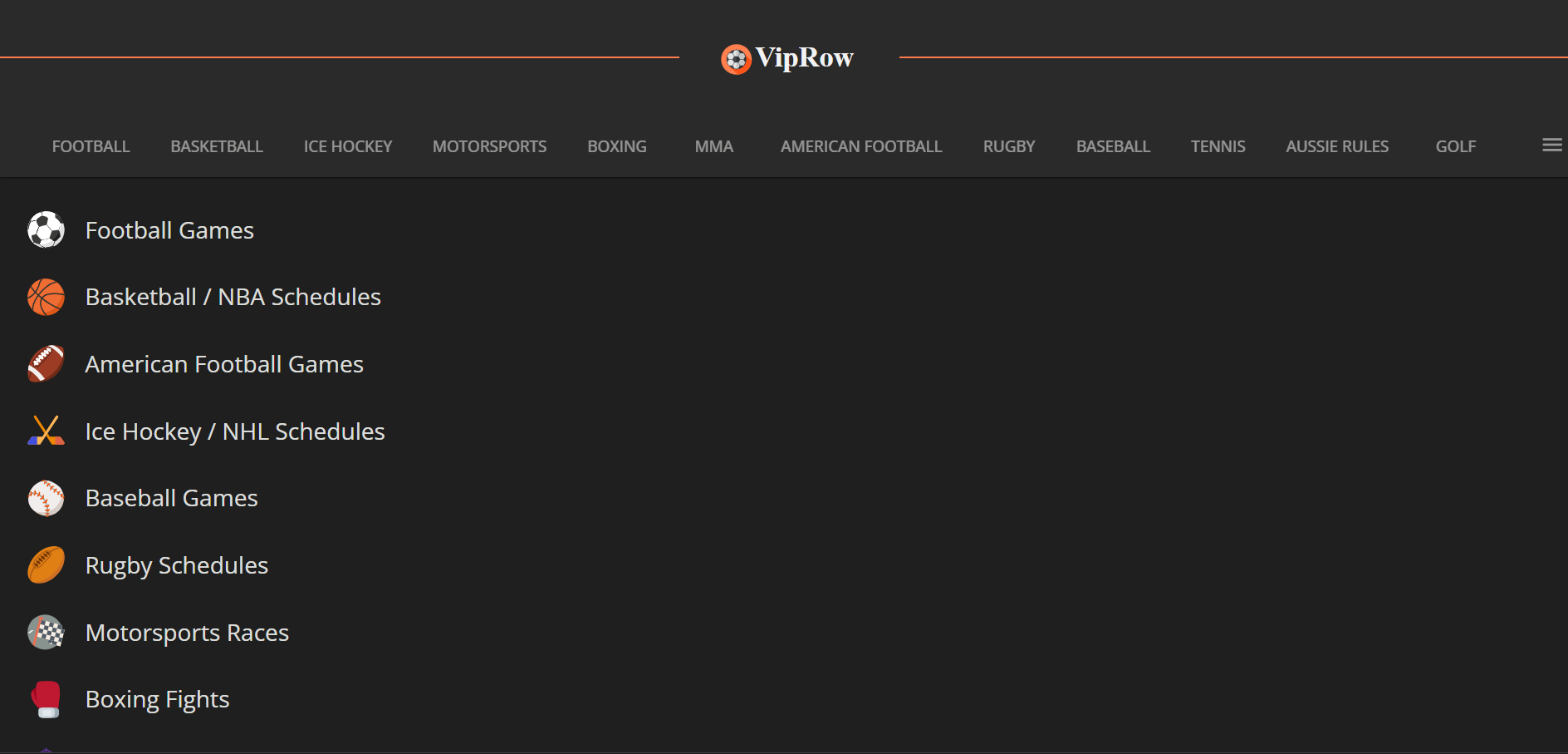 VIPRow Sports