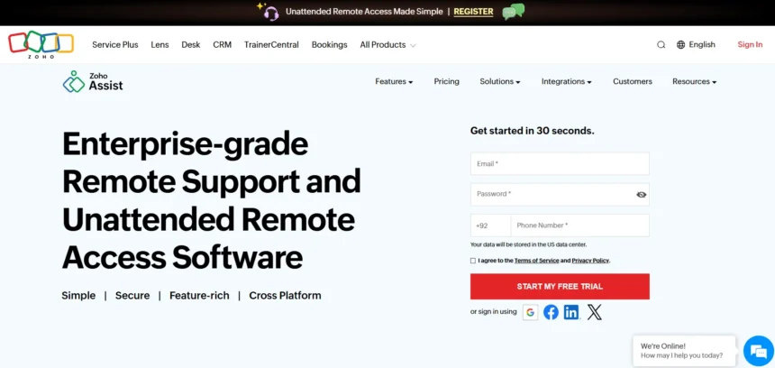 Zoho Assist Alternatives